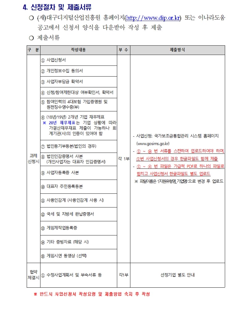 글로벌 게임콘텐츠 제작 지원사업 모집 공고 안내