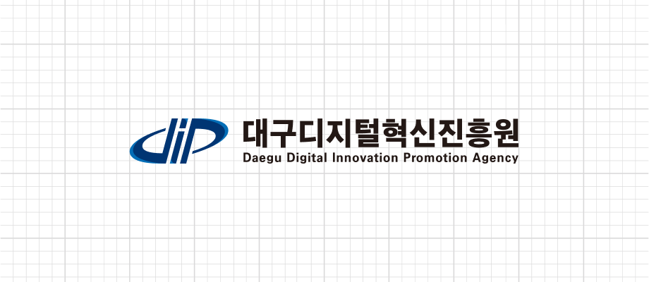 DIP 로고 기본형 그리드